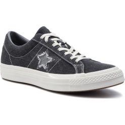 Tenisówki CONVERSE - One Star Ox 164360C Black/Mason/Egret. Czarne półbuty męskie Converse, bez wzorów, z gumy, retro, bez zapięcia. W wyprzedaży za 239,00 zł.