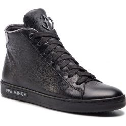 Sneakersy EVA MINGE - Cabanzo 4N 18GR1372675EF 101. Czarne półbuty damskie Eva Minge, ze skóry. W wyprzedaży za 309,00 zł.