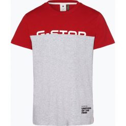 G-Star RAW - T-shirt męski, czerwony. Czerwone t-shirty męskie G-Star RAW, m, z nadrukiem, retro, bez kołnierzyka. Za 99,95 zł.