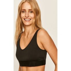 Levi's - Biustonosz sportowy. Czarne biustonosze sportowe damskie Levi's®, s, bez wzorów, z elastanu. Za 99,90 zł.