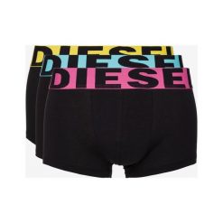 Diesel 3-pack Bokserki Czarny. Czarne bokserki męskie Diesel, bez wzorów, z elastanu. Za 164,95 zł.