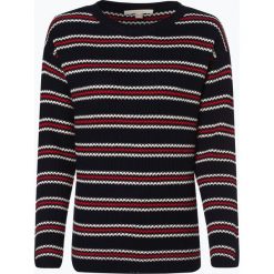 Esprit Casual - Sweter damski, niebieski. Niebieskie swetry damskie marki Esprit Casual, l, w paski, z dzianiny, casualowe, bez rękawów, bez kaptura. Za 229,95 zł.