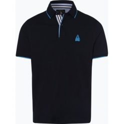 Andrew James Sailing - Męska koszulka polo, niebieski. Niebieskie koszulki męskie Andrew James Sailing, m, z haftami, z materiału, polo, bez rękawów. Za 129,95 zł.