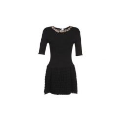 Sukienki krótkie Brigitte Bardot AIMEE. Sukienki małe czarne damskie marki Brigitte Bardot, s, z krótkim rękawem, krótkie. Za 629,40 zł.