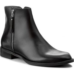 Botki GINO ROSSI - Nevia DBH617-G12-E100-9900-F 99. Czarne botki damskie na obcasie Gino Rossi, ze skóry. W wyprzedaży za 279,00 zł.