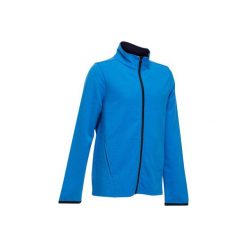 Bluza 100 Gym. Niebieskie bluzy chłopięce rozpinane DOMYOS. Za 29,99 zł.
