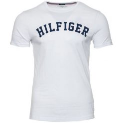 Tommy Hilfiger T-Shirt Męski L Biały. Białe t-shirty męskie marki TOMMY HILFIGER, m. Za 139,00 zł.