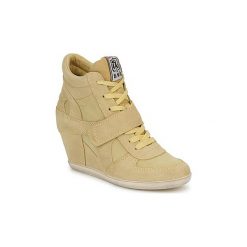 Buty Ash BOWIE. Żółte trampki i tenisówki damskie Ash, bez wzorów, bez zapięcia. Za 349,50 zł.