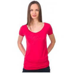 Pepe Jeans T-Shirt Damski Kate S Czerwony. Czerwone t-shirty damskie marki Pepe Jeans, s, z jeansu. W wyprzedaży za 94,00 zł.