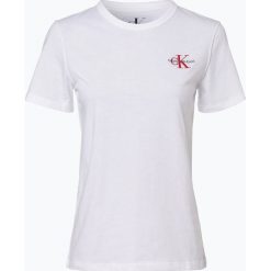 Calvin Klein Jeans - T-shirt damski, czarny. Czarne t-shirty damskie Calvin Klein Jeans, s, bez wzorów, z bawełny, bez kołnierzyka. Za 179,95 zł.