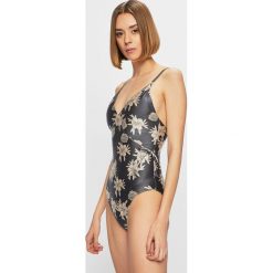 Roxy - Strój kąpielowy. Szare stroje kąpielowe damskie Roxy, s, bez wzorów, z elastanu. W wyprzedaży za 99,90 zł.
