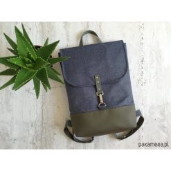 Plecak UNISEX. Plecaki męskie Pakamera, bez wzorów, ze skóry. Za 205,00 zł.