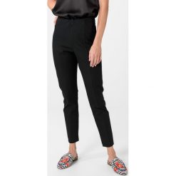 Tommy Hilfiger Gabardine Spodnie Czarny. Czarne spodnie damskie TOMMY HILFIGER, bez wzorów, z elastanu. Za 464,95 zł.