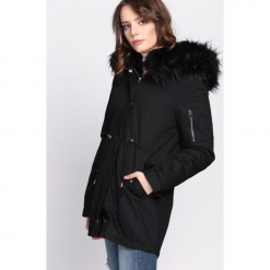 Czarna Kurtka Milk&Honey. Brązowe kurtki damskie zimowe marki QUECHUA, m, z materiału. Za 224,99 zł.