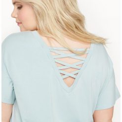T-shirty damskie: T-shirt z fantazyjnym tyłem