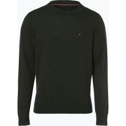 Tommy Hilfiger - Sweter męski – Heather, zielony. Brązowe swetry klasyczne męskie TOMMY HILFIGER, m, z materiału. Za 449,95 zł.