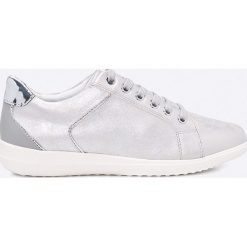 Geox - Buty. Szare buty sportowe damskie Geox, z gumy. W wyprzedaży za 239,90 zł.