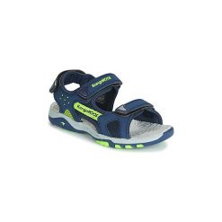 Sandały Dziecko Kangaroos K-CELTIC. Niebieskie sandały dziewczęce KangaROOS, bez zapięcia. Za 179,00 zł.