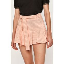 Tally Weijl - Spódnica. Pomarańczowe spódniczki damskie TALLY WEIJL, na co dzień, bez wzorów, z elastanu, casualowe, mini, rozkloszowane. Za 79,90 zł.