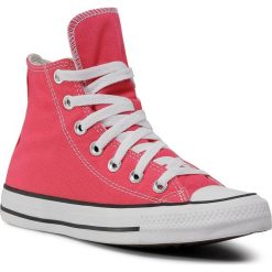 Trampki CONVERSE - Ctas Hi 168572C Carmine Pink. Różowe półbuty dziewczęce Converse, bez wzorów, z gumy, na sznurówki. Za 299,00 zł.
