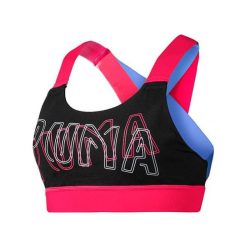 Puma Damski stanik Feel It, KOBIETY 518289-07 | CZARNY XS. Czarne biustonosze damskie termoaktywne Puma, xs, bez wzorów, outdoorowe. W wyprzedaży za 201,17 zł.