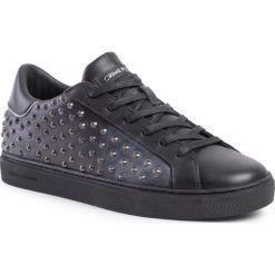 Sneakersy CRIME LONDON - Beat 11515AA2 Black. Czarne sneakersy męskie Crime London, na co dzień, z aplikacjami, ze skóry, bez zapięcia. W wyprzedaży za 519,00 zł.