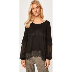 Twinset - Sweter. Czarne swetry damskie Twinset, s, bez wzorów, z elastanu, bez rękawów, bez kaptura. Za 679,90 zł.