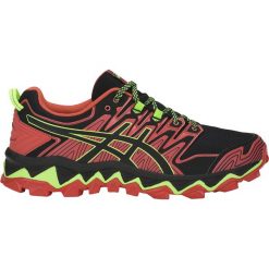 Buty Asics Gel-FujiTrabuco 7 M Czarno-Czerwone. Czerwone buty sportowe męskie marki Asics, na sznurówki, do biegania. Za 564,99 zł.