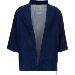 Denham HAPPI KIMONO DWI Kurtka wiosenna washed indigo. Niebieskie kurtki męskie marki Denham, xl, bez wzorów, z bawełny, bez kaptura. Za 589,00 zł.