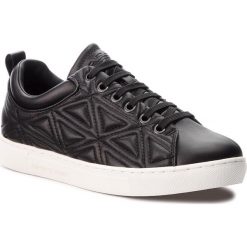 Sneakersy EMPORIO ARMANI - X3X069 XF303 00002 Black. Czarne półbuty damskie Emporio Armani, ze skóry ekologicznej. W wyprzedaży za 469,00 zł.