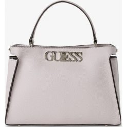 Guess Jeans - Torebka damska, szary. Szare torebki klasyczne damskie Guess Jeans, z aplikacjami, z jeansu, bez dodatków. Za 549,95 zł.
