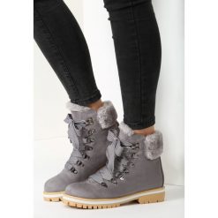 Ciemnoszare Traperki Fields Forever. Szare buty zimowe damskie vices. Za 109,99 zł.