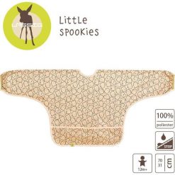 Śliniak z Długim Rękawem Little Spookies Peach. Pomarańczowe śliniaki marki Lässig. Za 54,99 zł.
