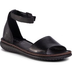 Sandały LASOCKI - ARC-2251-02 Black. Czarne klapki damskie Lasocki, bez wzorów, ze skóry, bez obcasa. Za 129,99 zł.