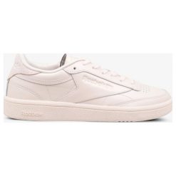 Reebok Club C 85 buty damskie, różowy, rozmiar 39. Różowe buty sportowe damskie Reebok, bez wzorów, ze skóry, sportowe, tenisowe, reebok club. W wyprzedaży za 212,49 zł.