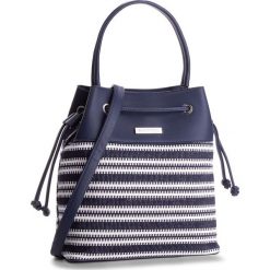 Torebka MONNARI - BAG5860-013 Navy. Niebieskie torebki worki damskie marki Monnari, z materiału. W wyprzedaży za 119,00 zł.