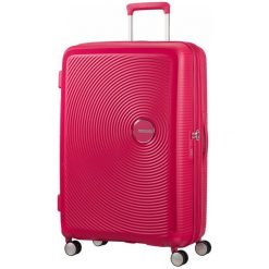 American Tourister Walizka Soundbox 77, Pink. Różowe walizki American Tourister. W wyprzedaży za 649,00 zł.