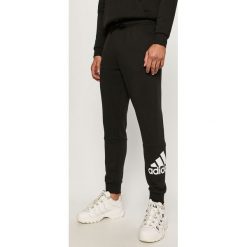 Adidas Performance - Spodnie. Czarne spodnie męskie adidas Performance, s, z nadrukiem, z bawełny. Za 199,90 zł.