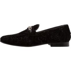 Walk London JUDE NIGHT Półbuty wsuwane black. Czarne półbuty męskie marki Walk London, ze skóry ekologicznej. Za 509,00 zł.
