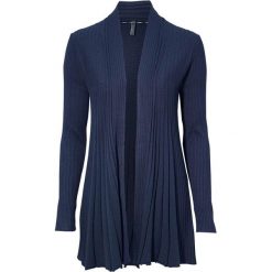 Freequent Sweter Claudisse Long granatowy female niebieski M (40). Niebieskie swetry damskie Freequent, s, bez wzorów, z dzianiny, bez rękawów, bez kaptura. Za 229,00 zł.