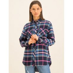 Koszula Tommy Jeans Modern DW0DW07617. Bluzki damskie Tommy Jeans, xs, bez wzorów, z jeansu, bez kołnierzyka, bez rękawów. W wyprzedaży za 239,00 zł.