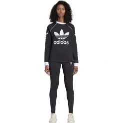 DAMSKA BLUZA ADIDAS TREFOIL (32). Bluzy damskie Adidas, bez wzorów, z bawełny, bez rękawów, długie, bez kaptura. W wyprzedaży za 169,99 zł.