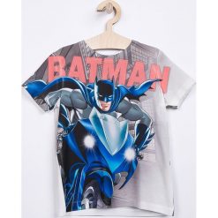 Name it - T-shirt dziecięcy 116-152 cm. Szare t-shirty chłopięce Name it, z nadrukiem, z elastanu, bez rękawów. W wyprzedaży za 59,90 zł.