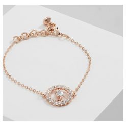 Bransoletki damskie: Ted Baker COLESSE CONCENTRIC Bransoletka rose goldcoloured/crystal
