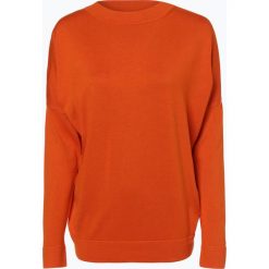 BOSS - Sweter damski z dodatkiem jedwabiu – Fandria, pomarańczowy. Pomarańczowe swetry damskie marki Boss, s, bez wzorów, eleganckie, bez rękawów, bez kaptura. Za 599,95 zł.