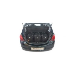 OPEL CORSA, 2014- TORBY DO BAGAŻNIKA 3 SZT KJUST - 7031006. Torby podróżne KJUST, bez wzorów, z kauczuku, klasyczne. Za 649,00 zł.