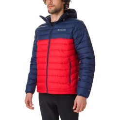 Kurtka Columbia Powder Lite 1693931616. Czerwone kurtki męskie Columbia, m, bez wzorów, bez kaptura. Za 420,99 zł.