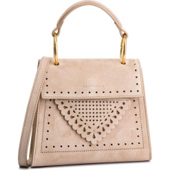 Torebka COCCINELLE - D10 B14 Lace Suede E1 D10 55 77 01 Taupe N75. Brązowe torebki klasyczne damskie marki Coccinelle, ze skóry, zdobione. Za 1299,90 zł.