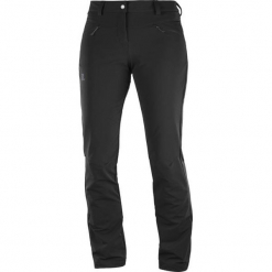 Salomon Spodnie Softshellowe Damskie Wayfarer Warm Pant W Black 42/R. Czarne spodnie sportowe damskie marki Salomon. Za 375,00 zł.