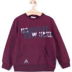 Bluza. Czerwone bluzy chłopięce marki TIME TO MOVE ON, z bawełny. Za 49,90 zł.